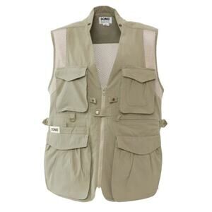 Domke PhoTOGS Utility Photographer Fishing Vest Khaki Tan Sand S Tactical Cargo